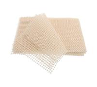Healeved 20pcs Silicone Parrot Chick Incubator Pad with Anti-slip Protection and Easy Maintenance, Beige Brooder Pads for Birds Suitable for Nesting Box and Bird Breeding Supplies