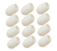 Healeved 20pcs Silkify Your Skin Natural Silkworm Face Scrubber Exfoliating Gloves