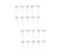 Healeved 20pcs Silver Flower Hair Combs for Women Elegant Hair Accessories for Weddings Dances Daily Use Delicate Five-tooth Design for Unique Hairstyles