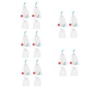 Healeved 20pcs Soap Foaming Net for Facial Cleansing Portable for Easy Creation for Shower Fine Design for Maximum Lather