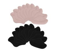 Healeved 20pcs Soft Heel Protectors Cushion Inserts for Women High Heels and Flats for Loose Shoes Skin-Friendly Pads for Foot Comfort and Anti-Chafing Suitable for Walking and Hiking