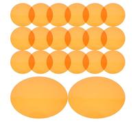Healeved 20pcs Spotlight Color Filter Stickers Round Pet Gel Light Diffuser Warm Tone Soft Warm Glow Orange 2.8 Inch Self-Adhesive Lighting Gel for Event Decoration