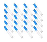 Healeved 20pcs Thermometer Storage Case Transparent Hard Protective Tube for Travel and Home Use Portable Needle Holder Organizer Safe Carry and Clean Storage