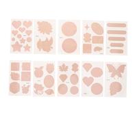 Healeved 20pcs Ultra-thin Invisible Scar Covering Patches for Face Breathable Adhesive Concealer with Strong Hold Sweatproof for Wounds and Birthmarks
