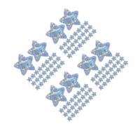 Healeved 240pcs Glitter Star-Shaped Adhesive Bandages for Adults Cute Five-Pointed Wound Care Patches Small Cuts and Scrapes Protection Comfortable Self-Sticking Plasters