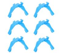 Healeved 24pcs Plastic Cage Edge Securing Clips for Gerbils and Rabbits with Safety Design and Easy Detachment, for Hamster Cage Setups and DIY Pet Fence Assembly