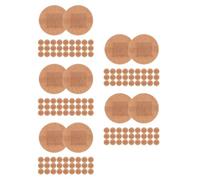 Healeved 250pcs Breathable Fabric Finger Joint Large Round Adhesive Plasters for Wound Care Blister Prevention and Travel Essentials
