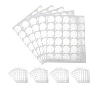 Healeved 25sheets Eyelash Extension Stickers Lash Glue Holder Pallet Sticker Aluminum Foil Disposable Makeup Supplies for Eyelash Application