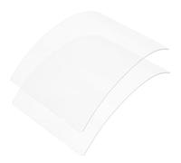 Healeved 2Pcs 4Mm Sandblasting Hood Lens Replacement Glass Protective Shield for Welding Grinding Helmet Visor with Protective Film Outer Lens for Face Protection