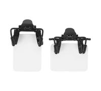 Healeved 2pcs Adjustable Archery Occluder Patch Clip for Shooting Glasses with Enhanced Light Blocking and Universal Compatibility, Made of Ultralight Abs Material, for Professional
