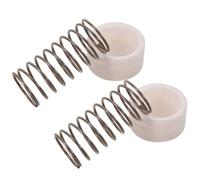 Healeved 2pcs Air Compressor Spring Valve Core Replacement for Piston Air Compressor Pump Metal and Plastic One-Way Check Valve Cores Prevents Leaks with Quick and Easy Installation