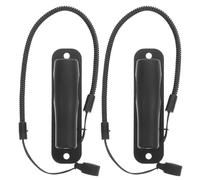Healeved 2pcs Anti-lost Stylus Pen Lanyards with Holder, High Elasticity Spring Rope for Ballpoint Pens and Pencils 6.1-12mm Diameter, Anti-slip Design for Counters and Meetings