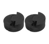 Healeved 2pcs Black Violin Mute Violin Practice Silencer for Sound Reducer Device for Quiet Sound Dampener during Instrument Practice Sessions