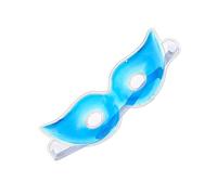 Healeved 2pcs Blue Gel Ice Eye Mask Cooling Patch for Dark Circles Relief Comfortable Hollow Ice Pack Eye Mask for Relaxation and Sleep Aid