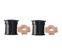 Healeved 2pcs Box 3 Portable Pot Burner for The Elderly Heat Tank Cone Burner Cone Holder Black Magnetic Metal