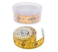 Healeved 2pcs Braille Tape Measure Blind Tape Measure Plastic Soft Flexible 150cm/5ft for Sewing and School Sight Impaired Users