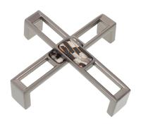 Healeved 2pcs Cabinet Pull Door Handle Zinc Alloy, Marble Shell Pattern, Gold, 96mm Hole Spacing, Modern Decorative Handle for Shoe Cabinets and Wardrobes, Easy to Install