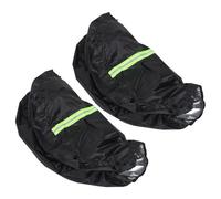 Healeved 2pcs Car Tire Covers Xl with Reflective Strips Anti-uv Wheel Felt Protectors Easy to Install Spare Wheel Covers for Sedans Trucks Rvs Outdoor Sunlight and Rain Protection