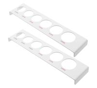 Healeved 2Pcs Cherry Diameter Gauge Calipers with 6 Plastic Measuring Rings 24-34Mm Fruit Diameter Gauge Tool for Accurate Cherry and Berry Grading in Kitchen and Farm Use