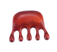 Healeved 2pcs Ergonomic Wooden Scalp Massage Comb Portable Manual for Home Use Handheld Design for Relaxation and Skin-Friendly for Family and Friends