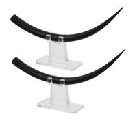 Healeved 2pcs Eyelash Display Model Training Demonstration Tools for False Eyelashes Teaching B C Curl Display Ornaments