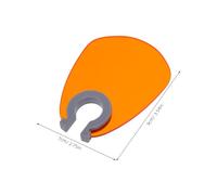 Healeved 2pcs Fan Shaped UV Nail Lamp Shields Eye Protection Covers Desk Nail Light Shield Blocking Excessive UV Light for Salon and Home Manicure