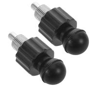 Healeved 2pcs Fitness Equipment Pull Pin Knob Replacement for Exercise Bike and Exercise Machine, Aluminium Alloy and Steel Material Secure Pin Mechanism and Smooth Adjustment for Gym