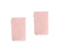 Healeved 2pcs Fluffy Cushion Photography Background Rug for Nail Art Display Props for Jewelry Photography Soft Faux Material for Live Streaming Photo Shoots Elegant Table Decor