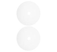 Healeved 2pcs Food Dehydrator Liners Silicone round Sheets White Non-stick High-temperature Resistant Rapid Drying Mats for Dehydrating Foods round Dehydrators