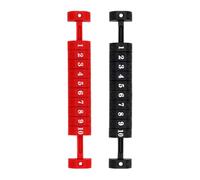 Healeved 2pcs Foosball Score Keepers for Table Football, Practical and Sturdy Plastic Score Counters, for Football Soccer Table Games and Interactive Sports