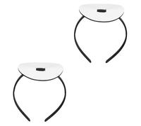 Healeved 2pcs Graduation Cap Headband for Secure Fit Invisible Headband Insert for High School and College Graduates and Stylish Graduation Accessory