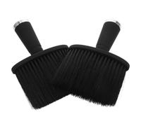 Healeved 2pcs Hair Cutting Kit Neck Duster Brush Detangling Hair Brush for Salon