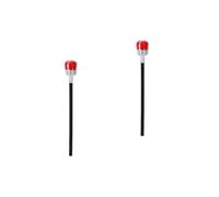 Healeved 2pcs Halloween King Wand Prop for Cosplay Royal Costume Accessory for Witch Theme Parties Durable Eye Catching Stage Performance Supplies for Masquerades Festivals