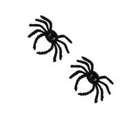Healeved 2pcs Halloween Spider Headband for Women Lightweight Plush Hair Accessory with Unique Creepy Spider Design, Versatile for Celebration and Cosplay, Black Fabric and Metal Headpiece