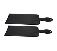 Healeved 2pcs Highlight Comb Face Mask for Hairdressing Streaking Kit Professional Hair Tint Dyeing Tool