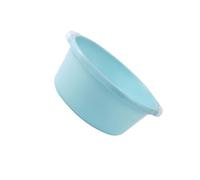 Healeved 2pcs Home Bathroom Wash Basin Plastic Wash Basin for Washing Foot Household Simple Medium Sky