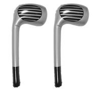 Healeved 2pcs Inflatable Golf Club for Kids, Simulation Blow Up Toy Golf Stick, Interactive Batting Game Toy for Indoor Outdoor Activities Birthday Party Favor