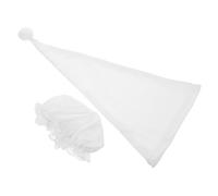 Healeved 2pcs Knitted Baby Hat Cosplay Performance Cap for Infants and Toddlers Triangular Design Sun Protection for Stage and Celebrations