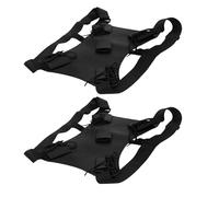 Healeved 2PCS Leather Dual Sword Bag with Shoulder Straps for Adults and, Renaissance Medieval Sword Back Carrier Pouch for Cosplay, Fencing Gear Storage Accessory