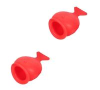 Healeved 2pcs Lip Plumper Device Unique Fish Shape Silicone Tool for Women to Achieve Plump Lips Portable and Easy to Clean Beauty Tool for