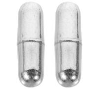 Healeved 2Pcs Magnetic Stirrer Bars Stainless Steel Rods for Lab Magnetic Stir Plate Use Safe and Reliable Drive System