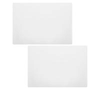 Healeved 2pcs Magnetic Whiteboard Sticker for Fridge 21x29.7cm A4 Dry Erase Board Space-Saving Erasable Note Pad for Kitchen and Business Use