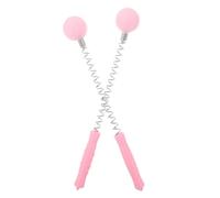 Healeved 2pcs Manual Beat Massagers: Hammer Manual Body Massage Hammer Back Knock Long Handheld Massage Tool for Back Pain Pink