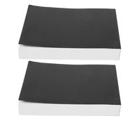 Healeved 2pcs Mini Blank Comic Book Sketchpad, Hand-size Manga Illustration Paper Notebooks for DIY Drawing, Portable Small Sketchbook Art Supplies for Teens