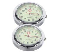 Healeved 2Pcs Nurse Watch Dial for Pocket Watch Accessories Handmade Glass Material with Simple and Creative Design for Manual DIY and Replacement
