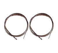 Healeved 2pcs Plastic Binding Purfling Strip - 63.98x0.24inch Tiger Pattern Guitar Edge Trim Acoustic Classical Guitar Ukulele - Easy to Install