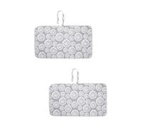 Healeved 2pcs Portable Changing Pad Reusable Travel Diaper Cushion for Crib Stroller and Diaper Changing Station Lightweight and Easy to Clean for Parents The Go