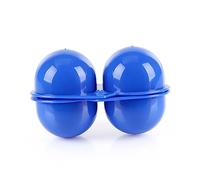 Healeved 2pcs Portable Egg Carton Per Pack Made of Plastic This Egg Container Is for Storage and Carrying Use for Outdoor Camping Ensuring Your Are Safely Stored