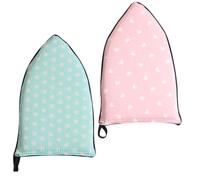 Healeved 2pcs Portable Ironing Gloves with Sponge Material for Convenient Storage and Prevents Steam Penetration, for Hand and Clothes Ironing at Home Or School