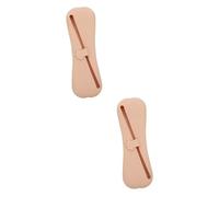 Healeved 2pcs Portable Silicone Makeup Brush Holder and Organizer for Cosmetics Compact Travel Case for Brushes Lipsticks and Eyeliners for Women The Go